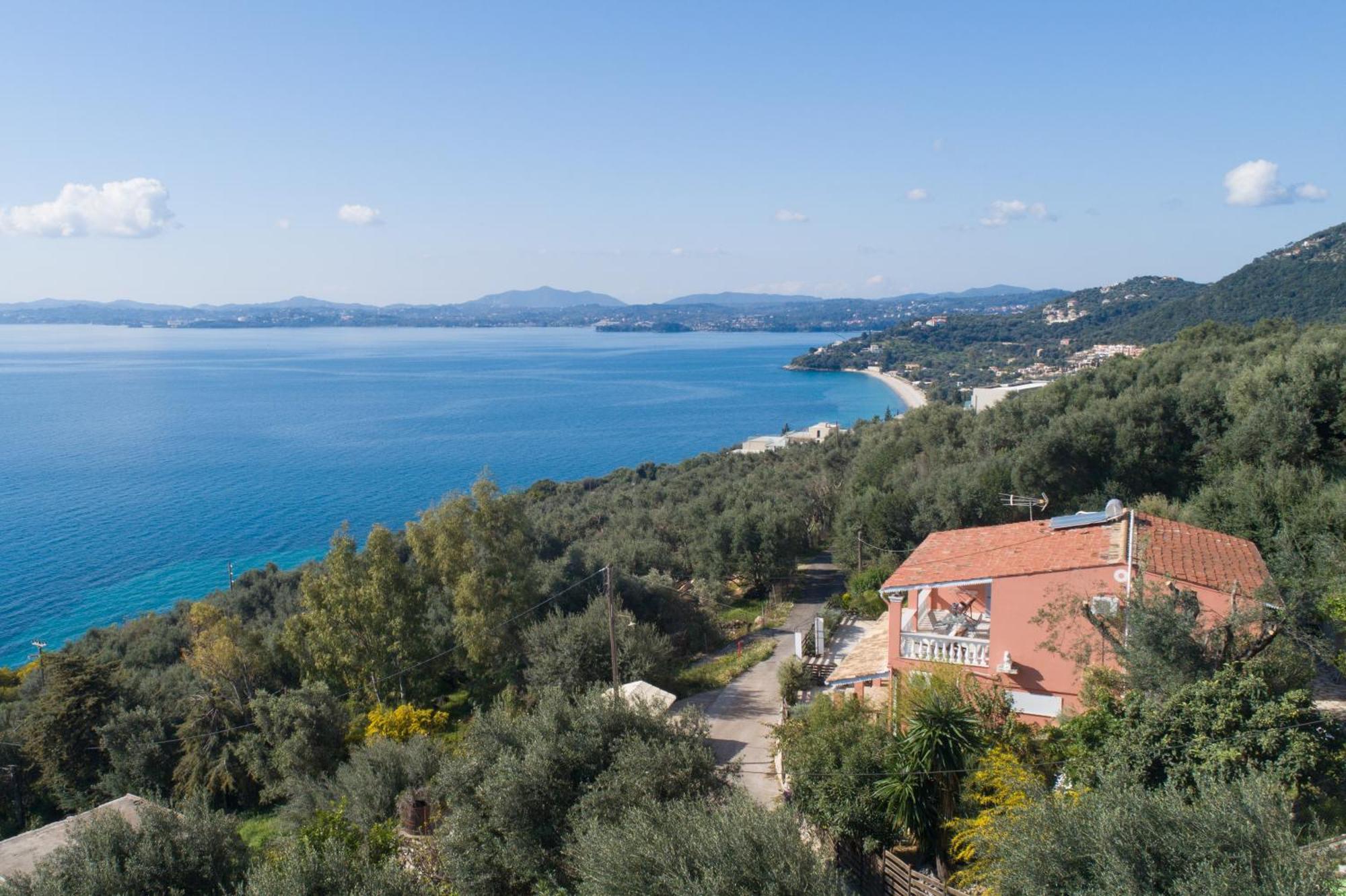 Sunrise View Apartments Barbati Exterior foto